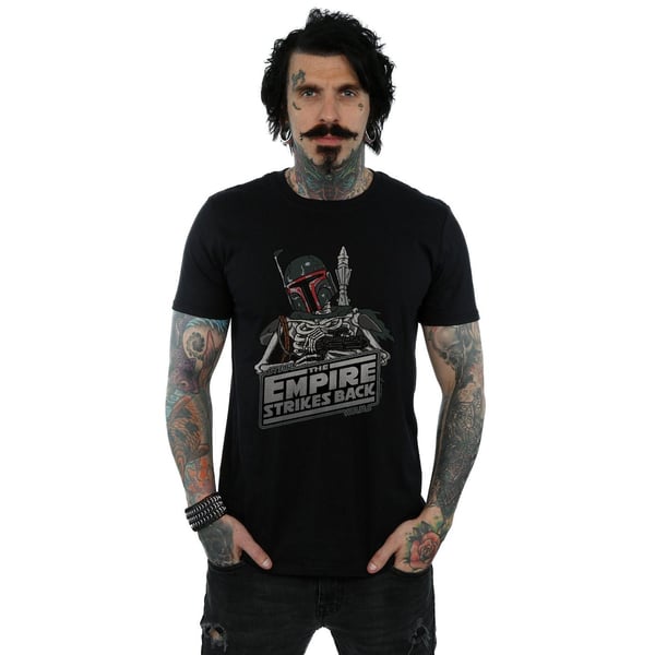 Star Wars Mens Boba Fett Skeleton T-Shirt
