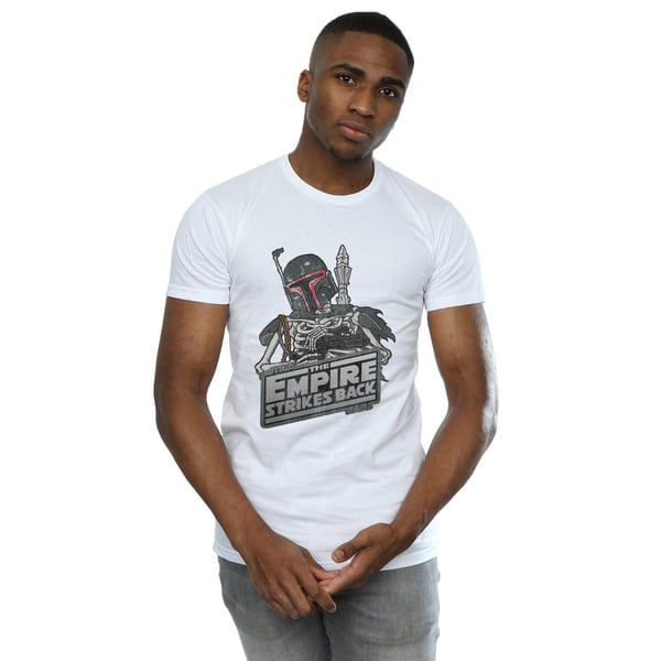 Star Wars Mens Boba Fett Skeleton T-Shirt