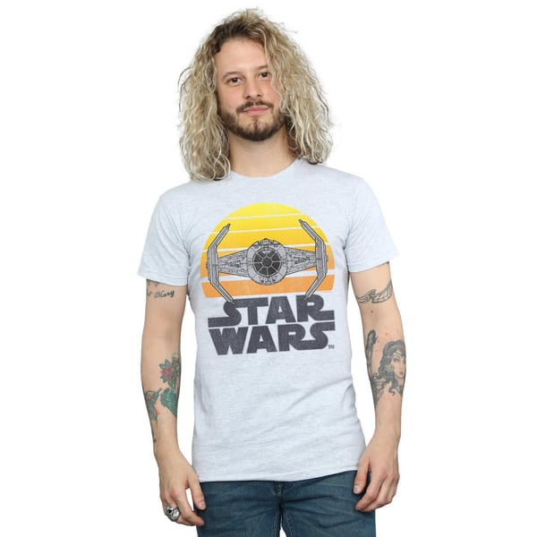 Star Wars Miesten Auringonlasku TIE Fighter T-paita