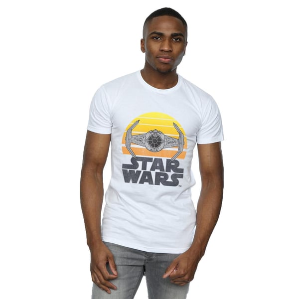 Star Wars Miesten Auringonlasku TIE Fighter T-paita