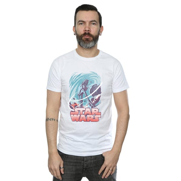 Star Wars Miesten Hoth Swirl T-paita