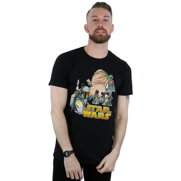 Star Wars Mens Vintage Montage T-Shirt
