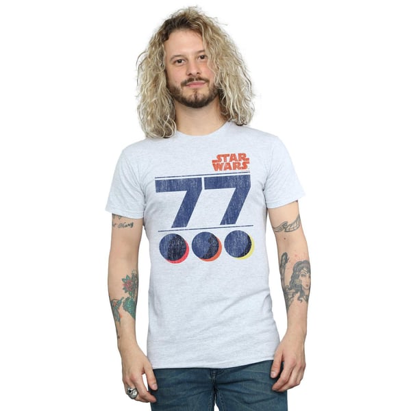 Star Wars Miesten Retro 77 Kuolemantähti T-paita