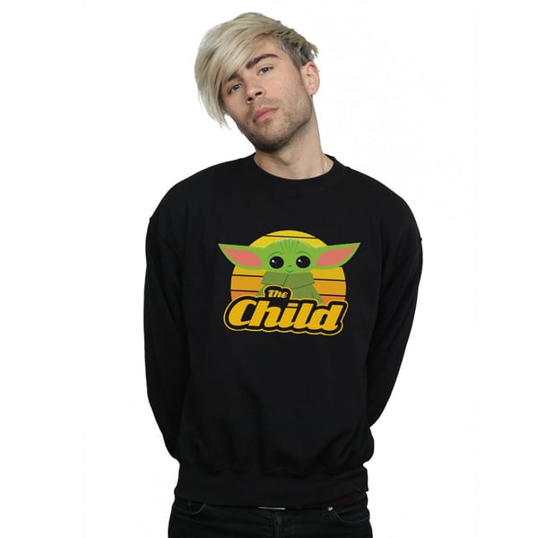 Star Wars Mens The Mandalorian The Child Retro Sweatshirt
