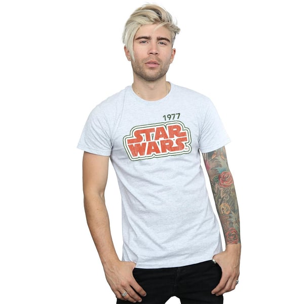 Star Wars Miesten Retro Outline T-paita
