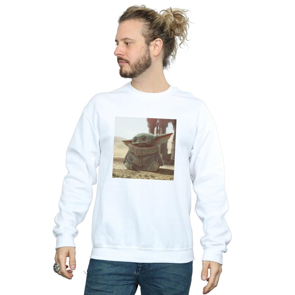 Star Wars Mens The Mandalorian The Child Scene Sweatshirt