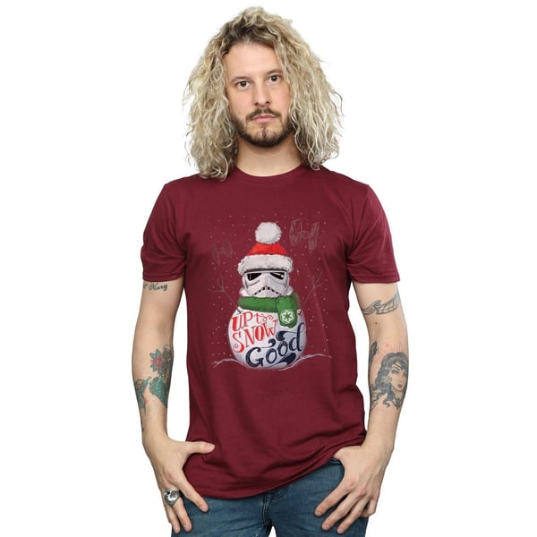 Star Wars Mens Stormtrooper Up To Snow Good T-Shirt