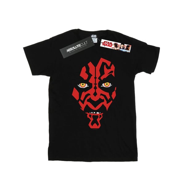 Star Wars Herr Darth Maul Ansikts T-shirt