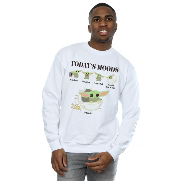 Star Wars Mens The Mandalorian The Child Moods Sweatshirt