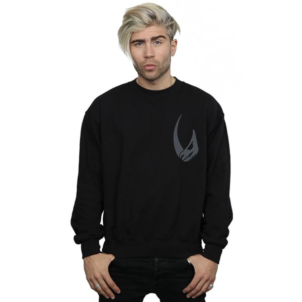 Star Wars Mens The Mandalorian Rhino Emblem Pocket Print Sweatshirt
