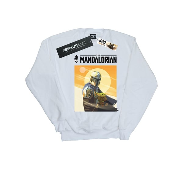 Star Wars Mens The Mandalorian The Child Two Moons Sweatshirt