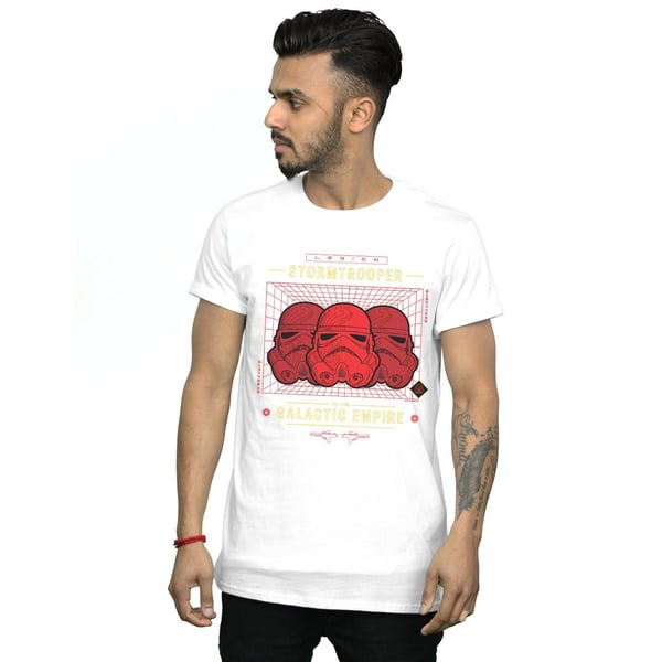 Star Wars Mens Stormtrooper Legion Grid T-Shirt