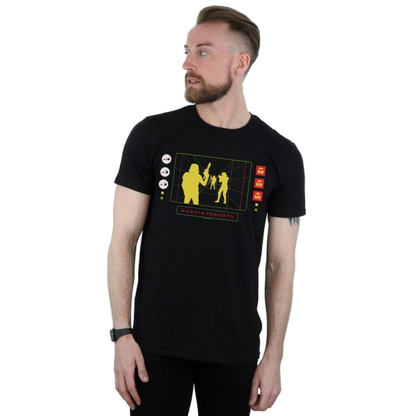 Star Wars Mens Stormtrooper Targeting Computer T-Shirt