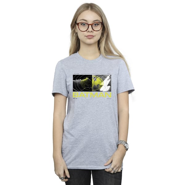 DC Comics Womens/Ladies The Flash Batman Future To Past Cotton Boyfriend T-Shirt