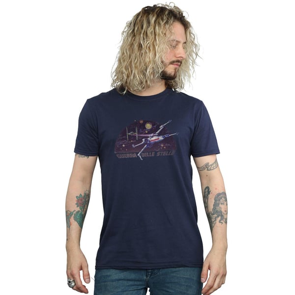 Star Wars Mens Italian Title X-Wing T-Shirt