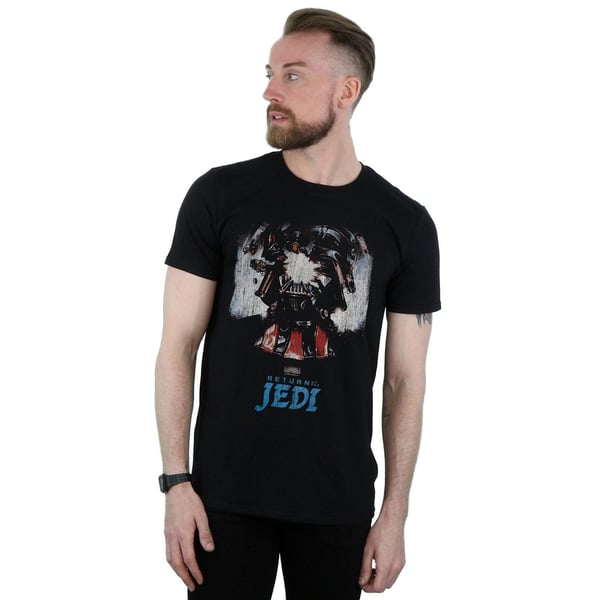 Star Wars Miesten Return Of The Jedi Vader Shattered T-paita