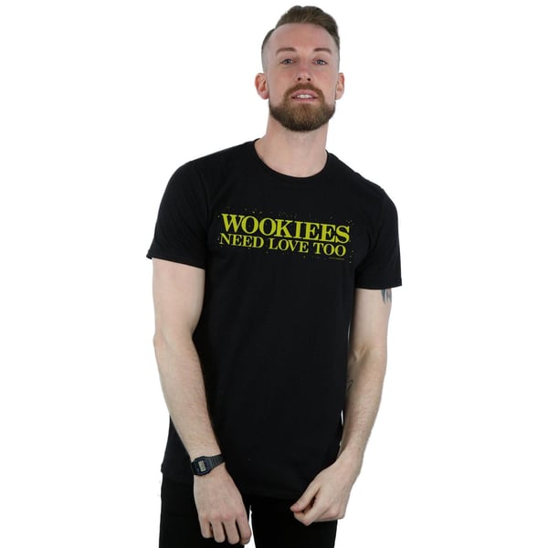 Star Wars Mens Wookiees Need Love Too T-Shirt