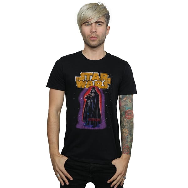 Star Wars Miesten Darth Vader Vintage T-paita