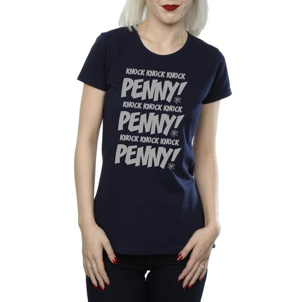 The Big Bang Theory Womens/Ladies Knock Knock Penny Cotton T-Shirt