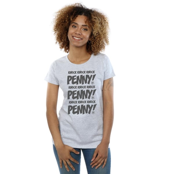 The Big Bang Theory Womens/Ladies Knock Knock Penny Cotton T-Shirt