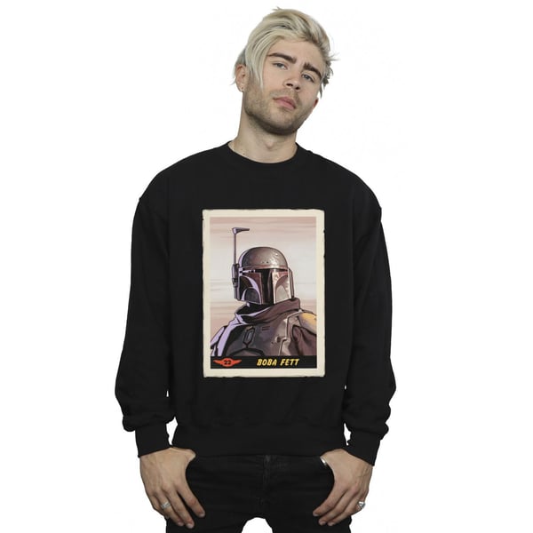 Star Wars Mens The Mandalorian Boba Fett Sweatshirt