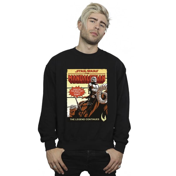 Star Wars The Mandalorian Mens Bumpy Ride Sweatshirt