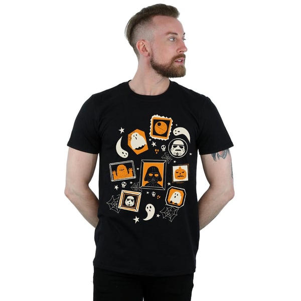 Star Wars Mens Day Of The Dead Memorial Wall T-Shirt