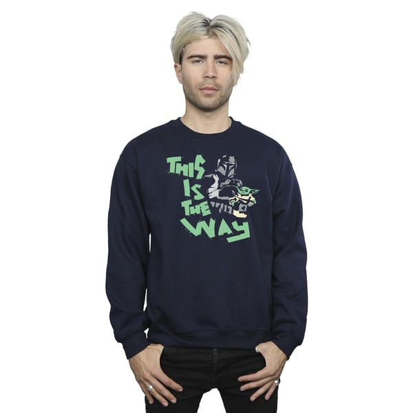 Star Wars Mens The Mandalorian This Is The Way Duo Sweatshirt