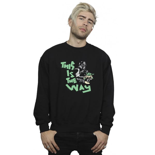 Star Wars Mens The Mandalorian This Is The Way Duo Sweatshirt