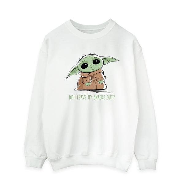 Star Wars miesten The Mandalorian Grogu Snacks Meme -collegepaita