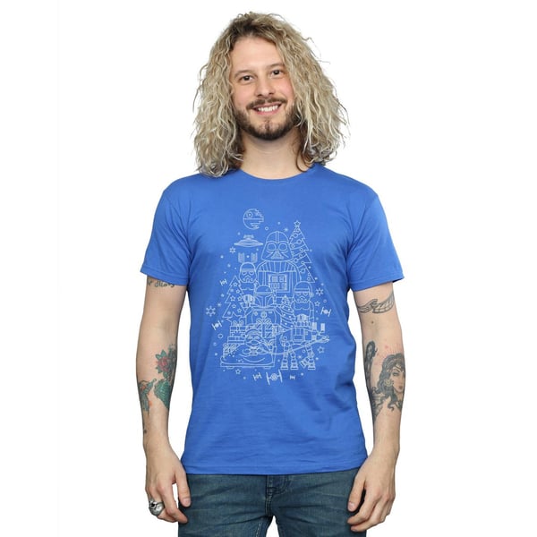 Star Wars Mens Empire Christmas T-Shirt
