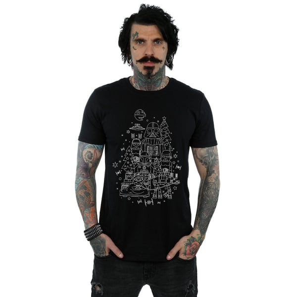Star Wars Mens Empire Christmas T-Shirt