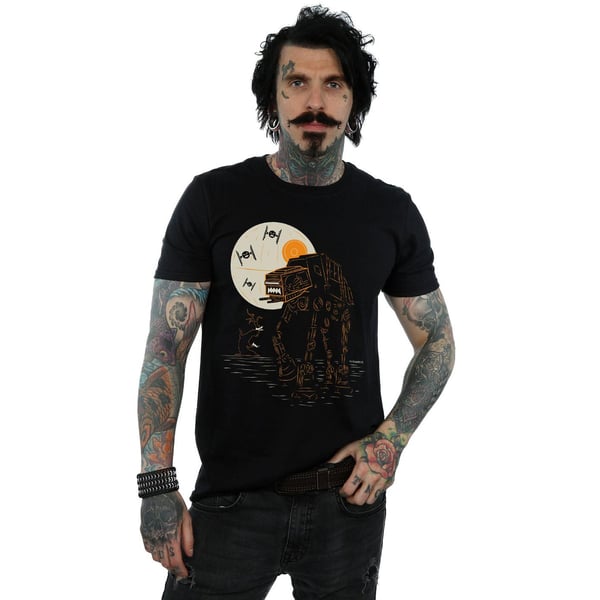 Star Wars Mens Halloween AT AT T-Shirt