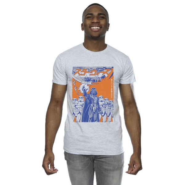 Star Wars Mens Vader International Poster T-Shirt