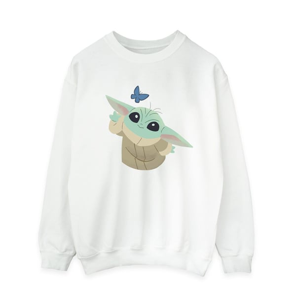 Star Wars Mens The Mandalorian Butterfly Catching Sweatshirt