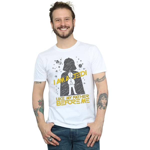 Star Wars Miesten Jedi Kuten Isäni T-paita