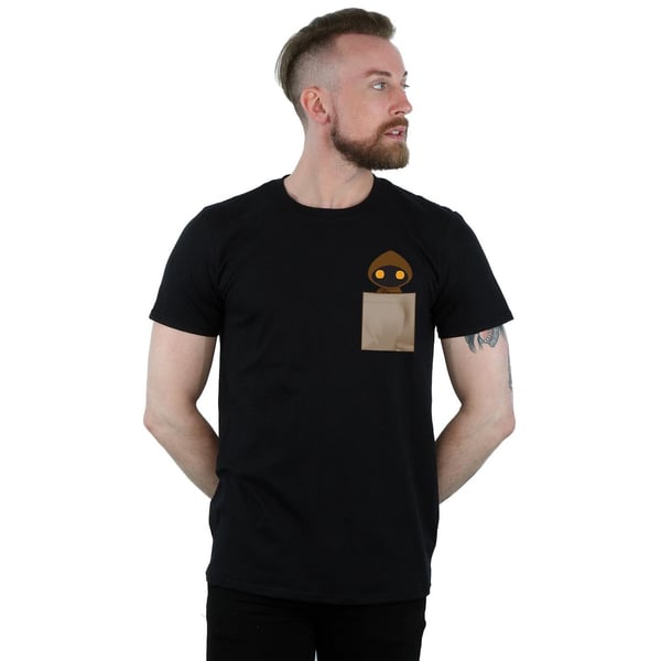 Star Wars Mens Jawa Pocket Print T-Shirt