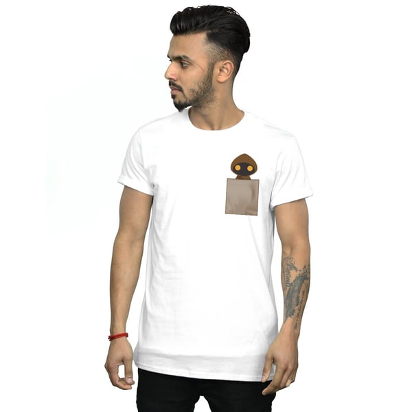 Star Wars Mens Jawa Pocket Print T-Shirt