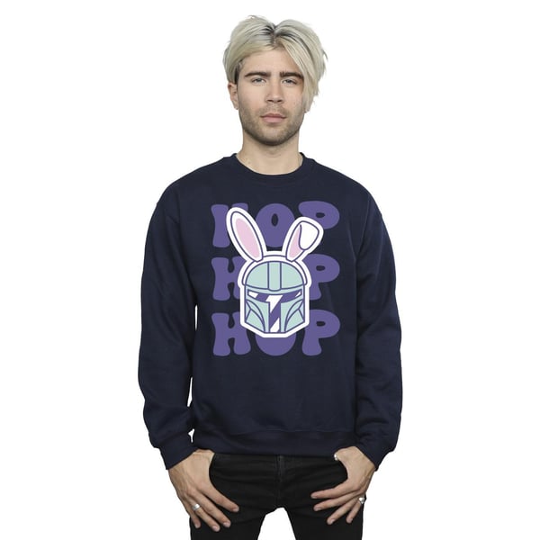 Star Wars Mens The Mandalorian Hop Into Easter Sweatshirt