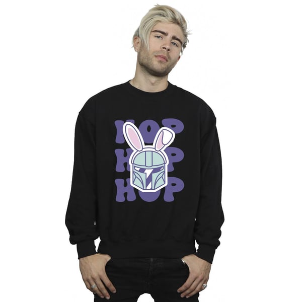 Star Wars Mens The Mandalorian Hop Into Easter Sweatshirt