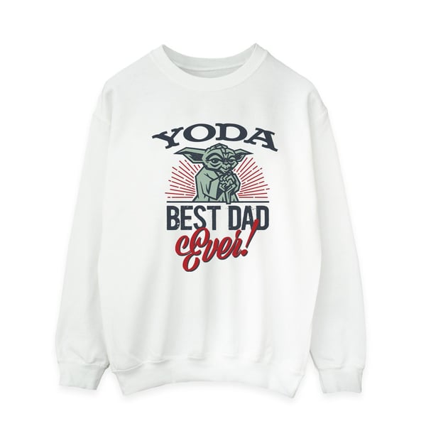 Star Wars Mens Mandalorian Yoda Dad Sweatshirt