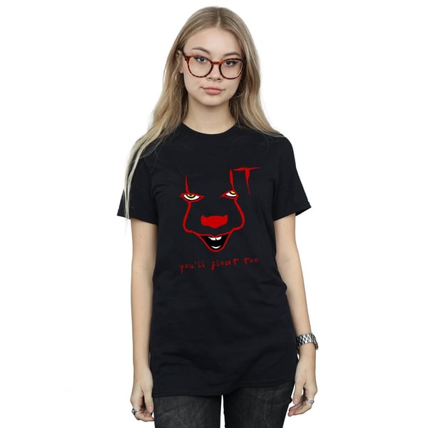 It Womens/Ladies Pennywise Float Cotton Boyfriend T-Shirt