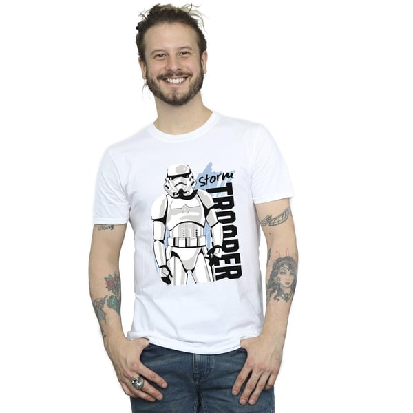 Star Wars Miesten Storm Trooper T-paita