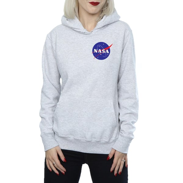 NASA Womens/Ladies Classic Insignia Chest Logo Hoodie