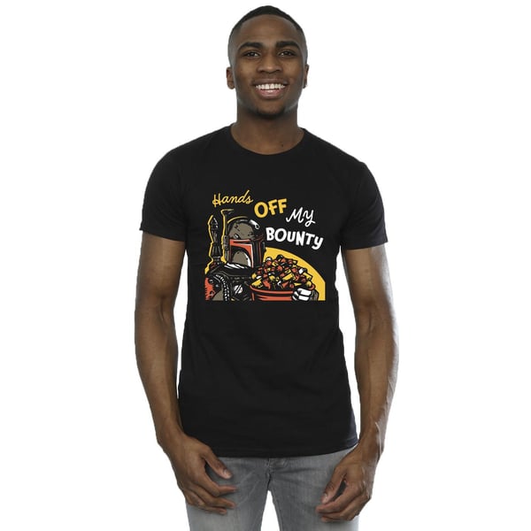 Star Wars Mens Boba Fett Hands Off My Bounty T-Shirt