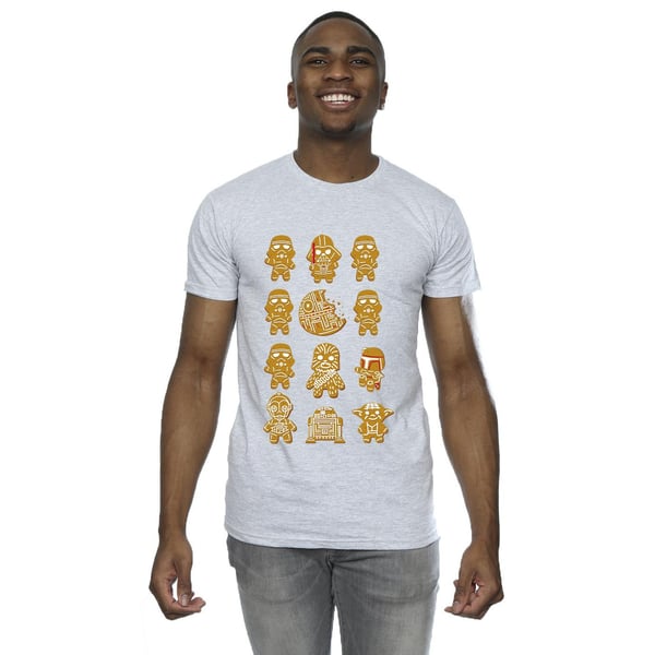 Star Wars Mens Episode IV: A New Hope 12 Gingerbread T-Shirt