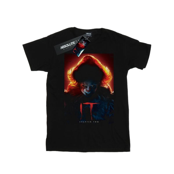 Se luku 2 naisten Pennywise-juliste puuvillainen boyfriend-T-paita