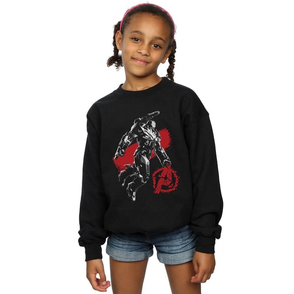 Marvel Girls Avengers Endgame Mono War Machine Sweatshirt