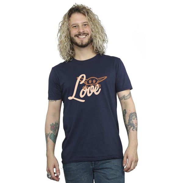 Star Wars Mens Grogu Love T-Shirt