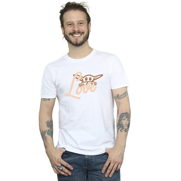 Star Wars Mens Grogu Love T-Shirt